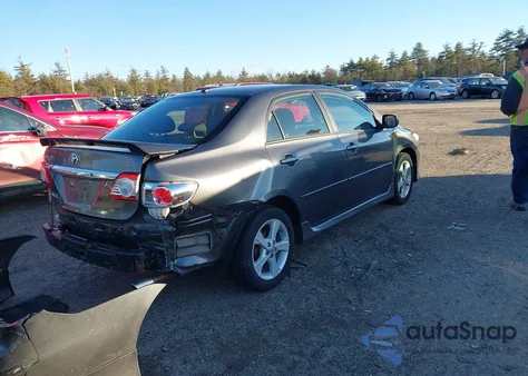 2011 Toyota Corolla S из США, поврежденный, VIN 2T1BU4EEXBC698876